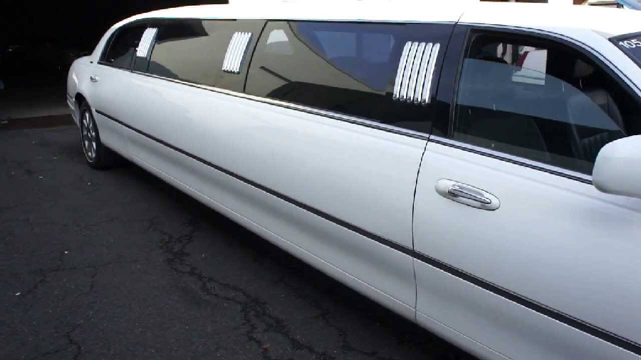 Limousine service evolves from land transportation to flying automobiles.